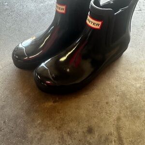 Hunter Black Rain Boots